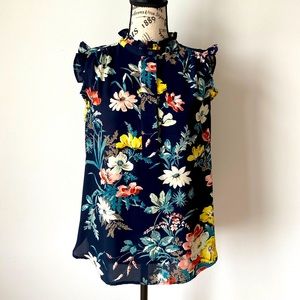 Loft Floral Printed Blouse